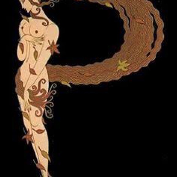 Erte Customizable Initials Framed Prints - Picture 2 of 7